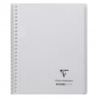 Koverbook reliure intégrale enveloppante polypro transparent 17x22cm 160p Q.5x5