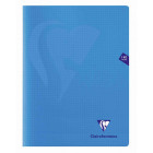 Mimesys cahier piqué polypro 24x32cm 140p Q.5x5 coloris assortis