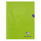 Mimesys cahier piqué polypro 24x32cm 140p Q.5x5 coloris assortis