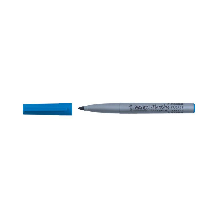 MARQUEUR POCKET BIC BLEU 1445