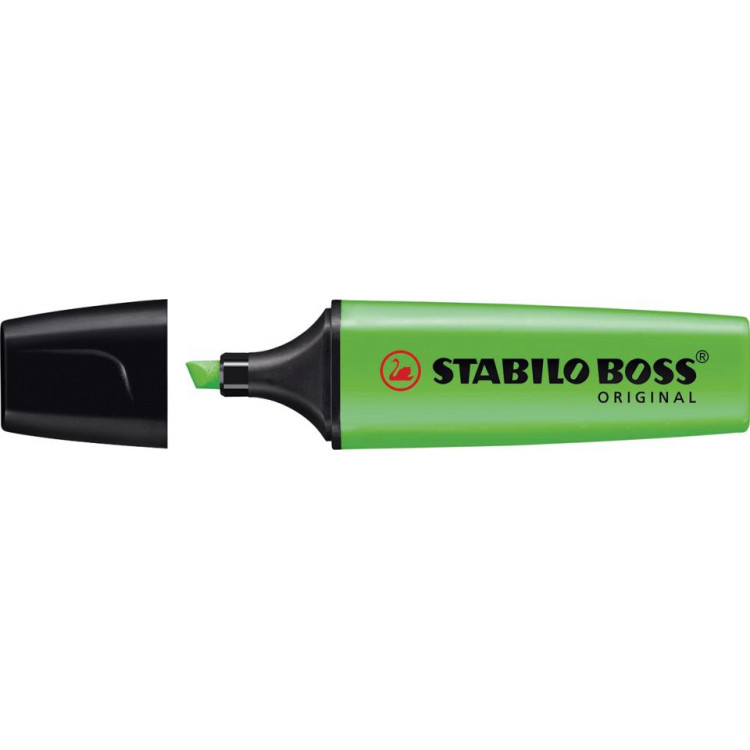 SURLIGNEUR STABILO BOSS ORIGINAL VERT