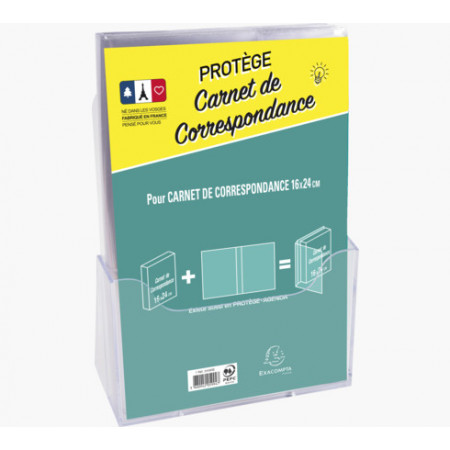 Protège carnet de liaison 16x24