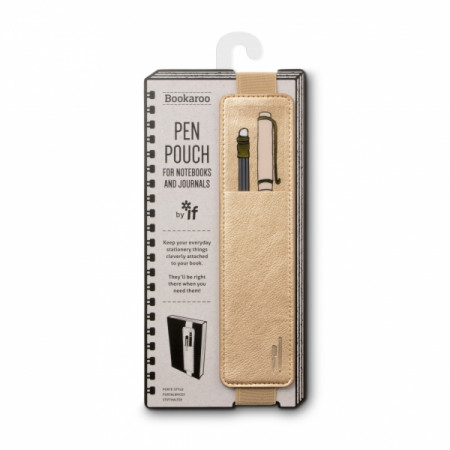 PORTE STYLO PEN POUCH POUR LIVRE OR