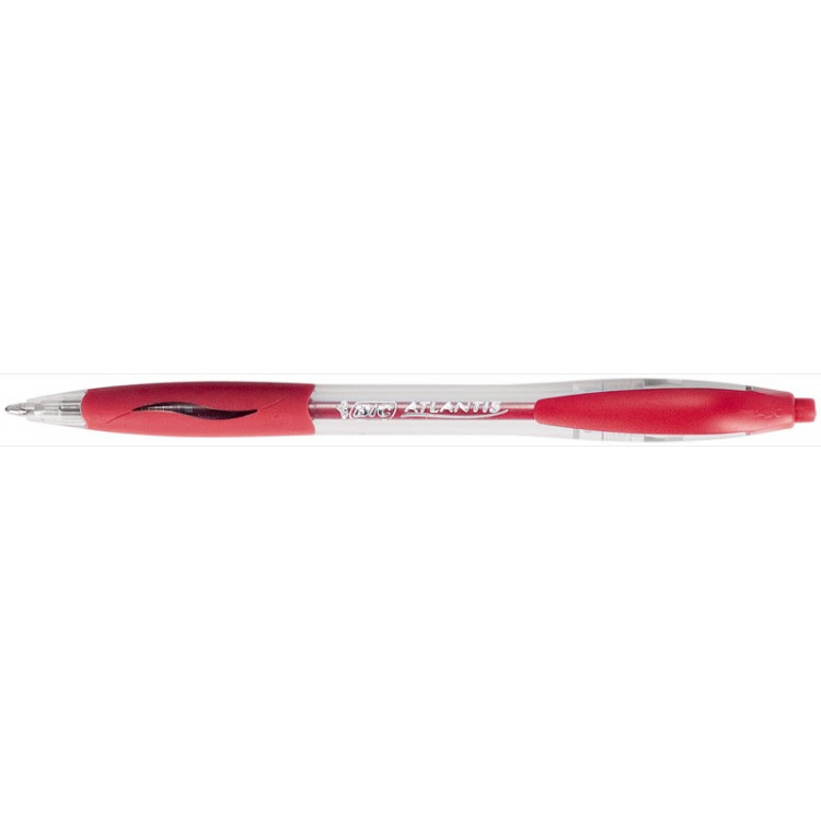 STYLO BILLE - BIC CRISTAL - 1,0mm - EPAISSEUR DE TRAIT - ROUGE