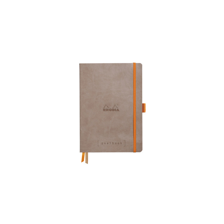 Carnet Rhodia sft iv. A5 5/5 Taupe