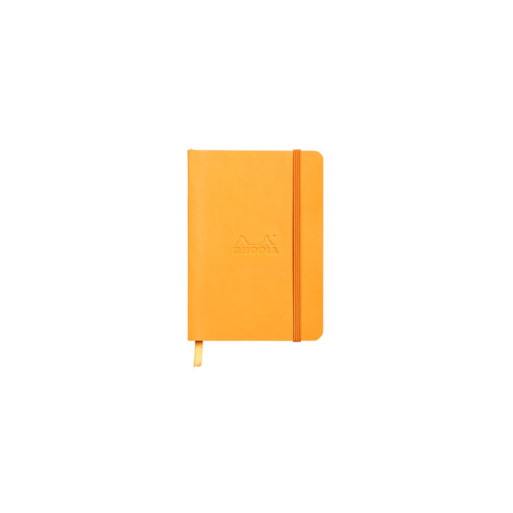 Carnet Rhodiar souple A6 Orange 144p 90g