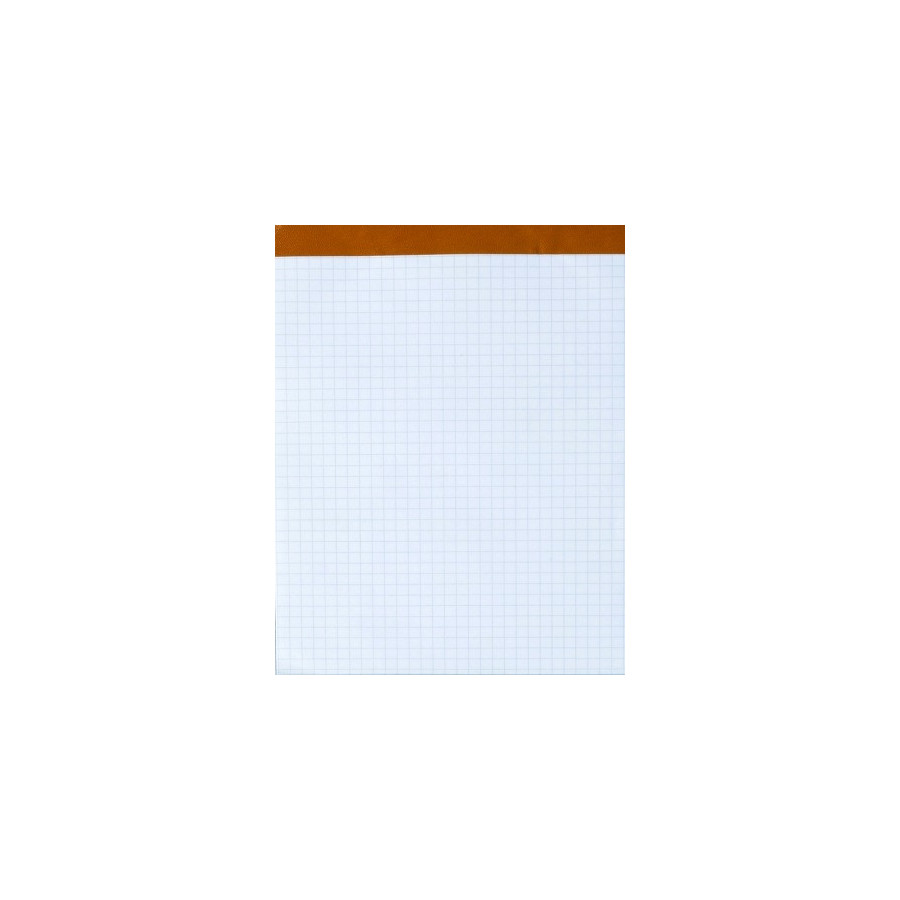 Bloc notes agrafé - A4 - sans couverture - petits carreaux 5x5