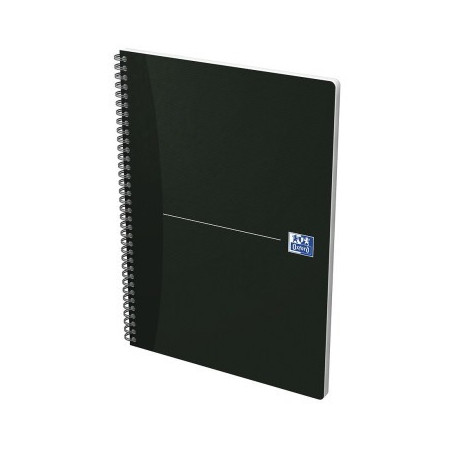 Cahier Oxford-OFF spirale A4 180 pages Q5/5 NOIR