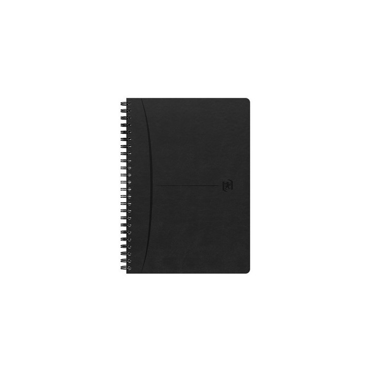 Cahier Oxford-SIG spirale A5 160 pages Q5 NOIR