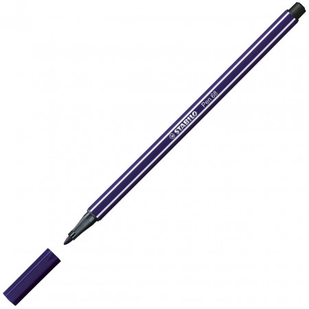 1 feutre pinceau STABILO Pen 68 brush noir