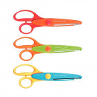 LOT DE 3 CISEAUX CRANTEURS 16 CM