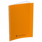 CAHIER POLYPRO A4 192P SEY ORANGE PP