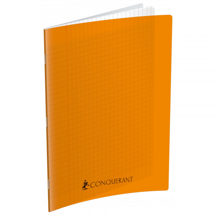 CAHIER POLYPRO A4 192P SEY ORANGE PP