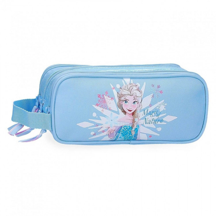 TROUSSE 3 FERMETURE FROZEN MAGIC BLEU