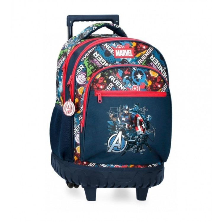 SAC A DOS A ROULETTES AVENGERS LEGENDARY