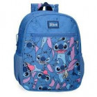 SAC A DOS HAPPY STITCH 33 CM MARINE