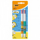 STYLOS 4C MINIONS BLISTER X2