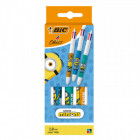 STYLOS 4C MINIONS BLISTER X3