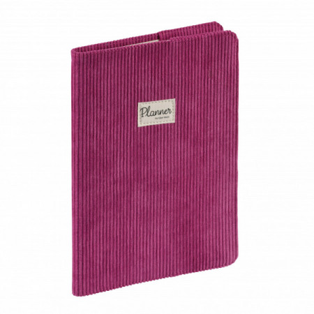 Agenda Ministre Colette 16x24 rose 015975Q