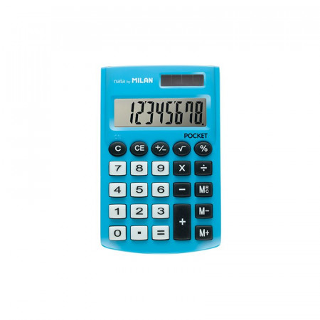 CALCULATRICE POCKET BLEUE