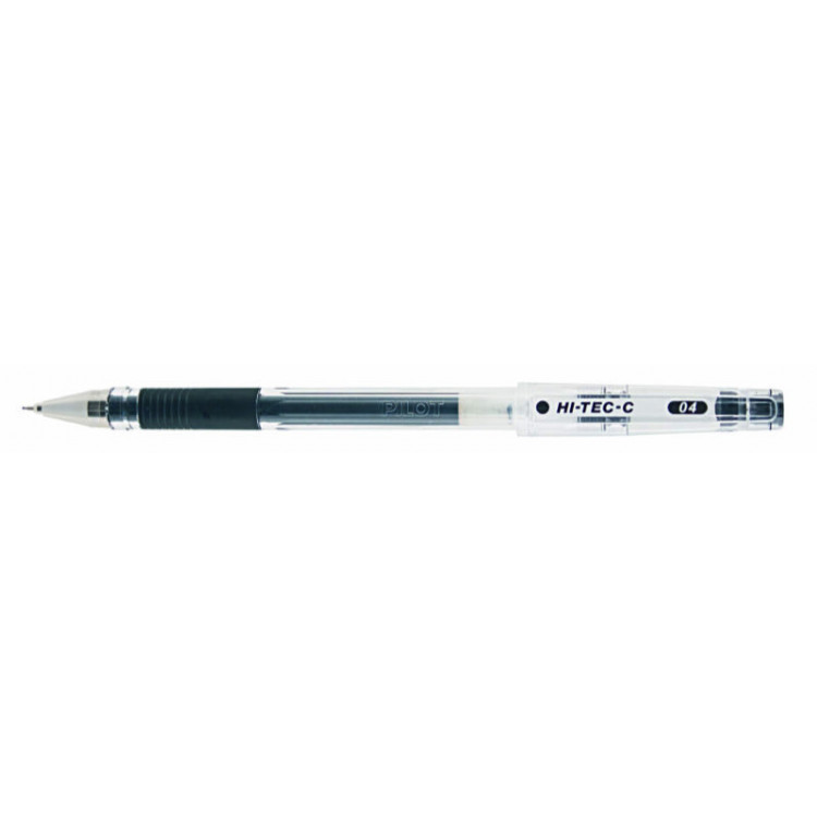 STYLO ROLLER ENCRE GEL - G-TEC-C4 - 0,4mm - EPAISSEUR DE TRAIT - NOIR