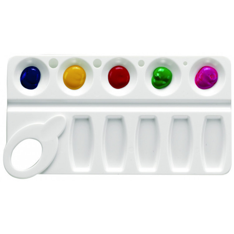 PALETTE PLASTIQUE DE PEINTURE