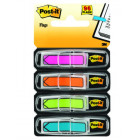 MARQUE PAGE POST IT "FLECHE" 4COUL X 24