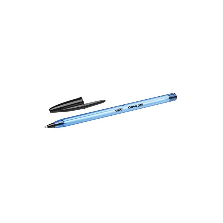 STYLO BIC CRISTAL SOFT NOIR