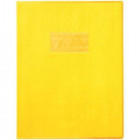 PROTEGE CAHIER 17X22 JAUNE